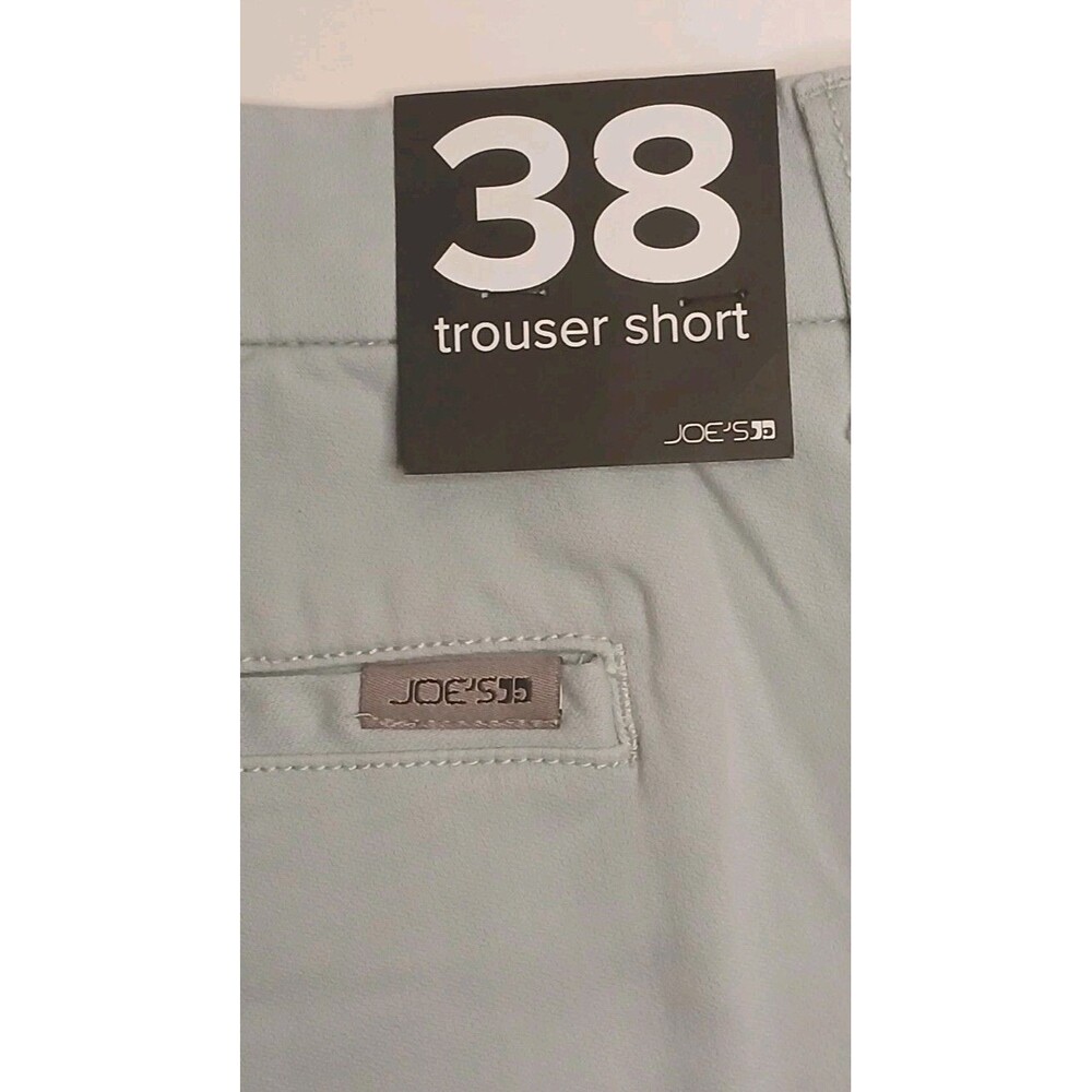 JOE"S Jeans Men's Sz 38 Trouser Shorts 9" Chinos Capri Sea/ Lt. Green NWT $158 - Picture 3 of 13
